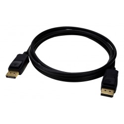 DisplayPort 1.2 1m M M Noir AWG2