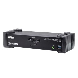 ATEN CS1822 Commutateur KVMP HDM 4K 2 ports USB 3.0