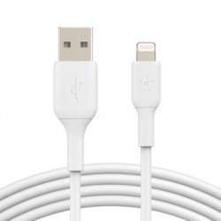 Belkin USB-A Lightning 3m Blanc