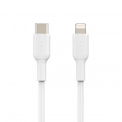 Belkin USB-C Lightning 2m Blanc