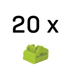 Lindy Verrous RJ45 x20 Vert