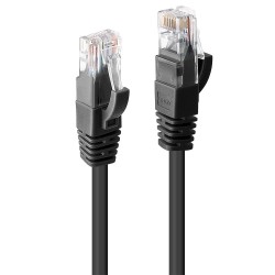Lindy RJ45 Cat.6 UTP 1m Noir