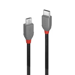 Lindy USB-C micro-B 2.0 2m Anthr