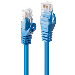 Lindy RJ45 Cat.6 U UTP Basic 0,3 Bleu