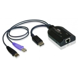 ATEN KA7169 Adapt de support virtuel DP USB Smart Card