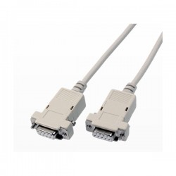 Null modem 10m liaison PC DB9 F 