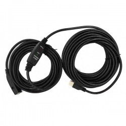 Rallonge USB 2.0 15m A-A amplifi