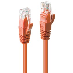 Lindy RJ45 Cat.6 UTP 0,3m Orange