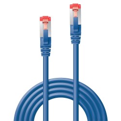 Lindy RJ45 Cat.6 S FTP 30m Bleu