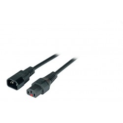 IEC Lock (2028121) 1,5m Noir Rallonge secteur C13 C14