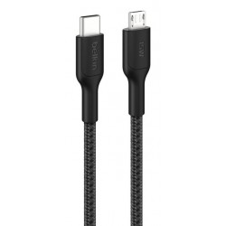 Belkin USB 1m tressé Noir