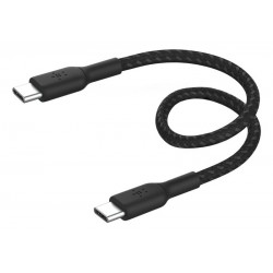 Belkin USB-C USB-C 15cm tressé Noir