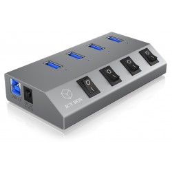 ICY BOX IB-HUB1405 Hub USB 4 ports