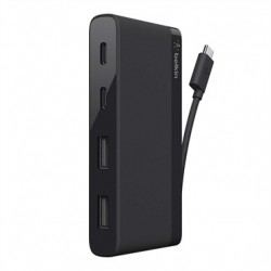 Belkin Hub USB-C 2C+2A Noir