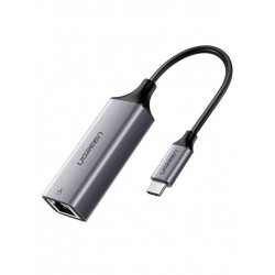 ***UGREEN Adapt USB-C 1GbE RJ45 Gri