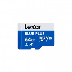 Lexar Blue Plus microSD 64Go UHS-I